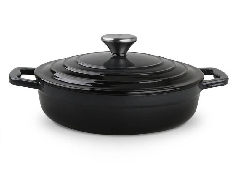 Sada hrnců CS Solingen Xanten CS-067465, 7 ks černá