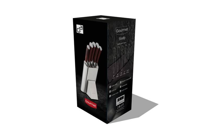 Sada kuchyňských nožů G21 Gourmet Steely ocel