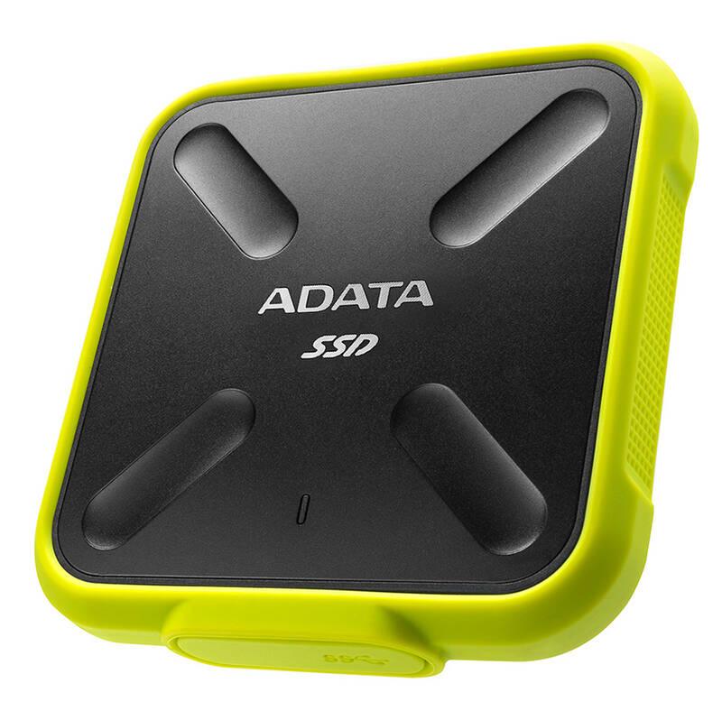 SSD externí ADATA SD700 1TB černý žlutý