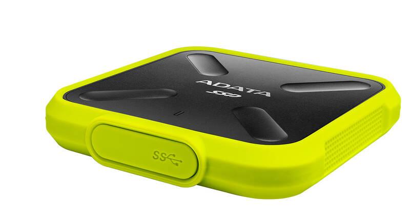 SSD externí ADATA SD700 256GB černý žlutý