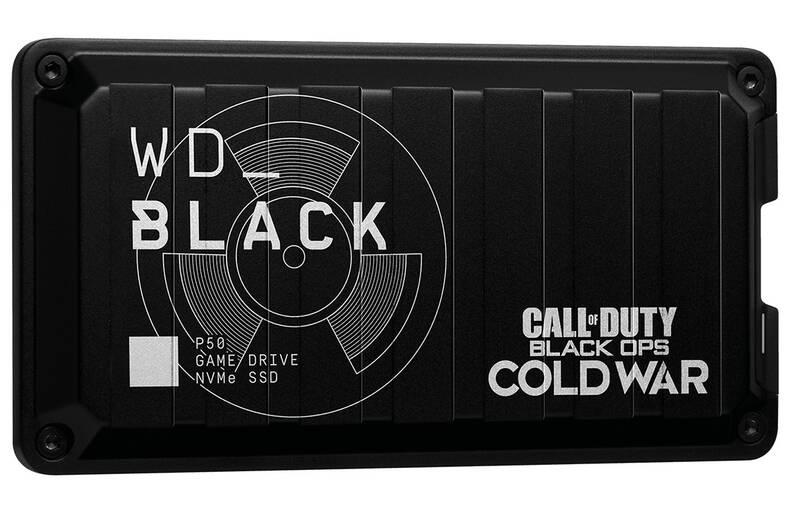 SSD externí Western Digital Black P50 Game Drive 1TB Call of Duty černý, SSD, externí, Western, Digital, Black, P50, Game, Drive, 1TB, Call, of, Duty, černý