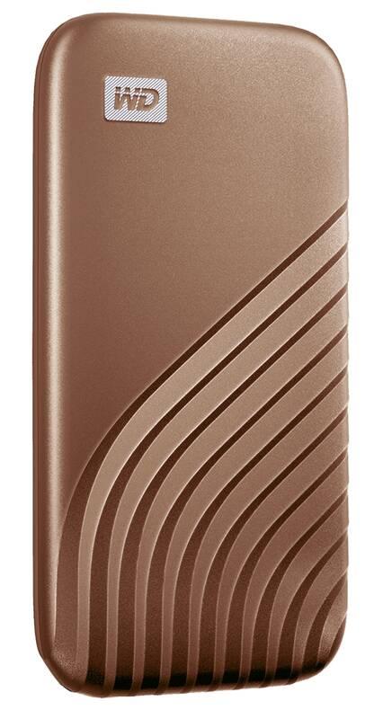 SSD externí Western Digital My Passport SSD 2TB zlatý