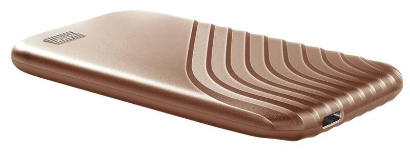 SSD externí Western Digital My Passport SSD 2TB zlatý