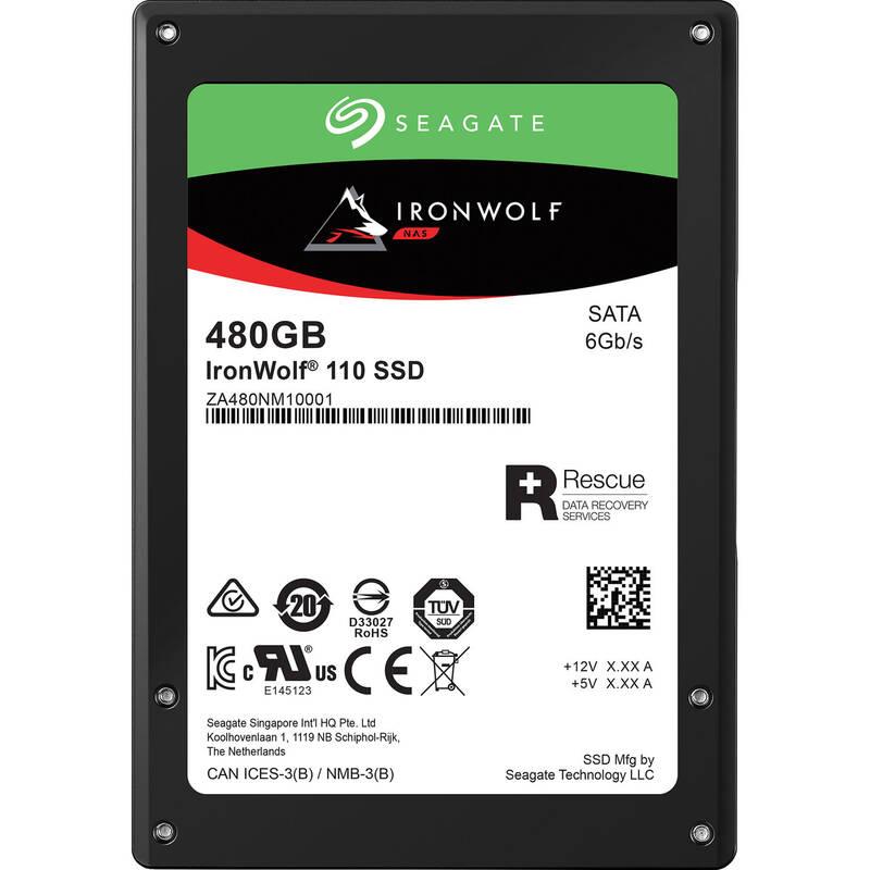 SSD Seagate IronWolf 110, 2.5" 480GB
