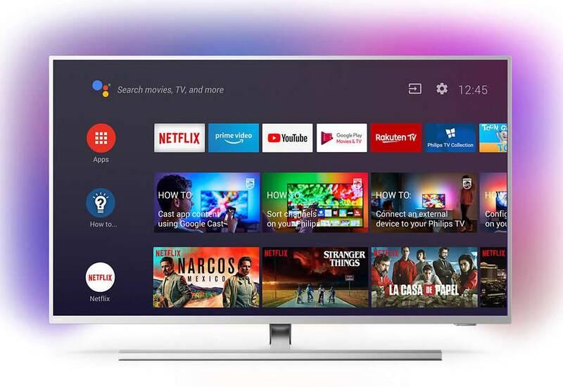 Televize Philips 65PUS8505 stříbrná