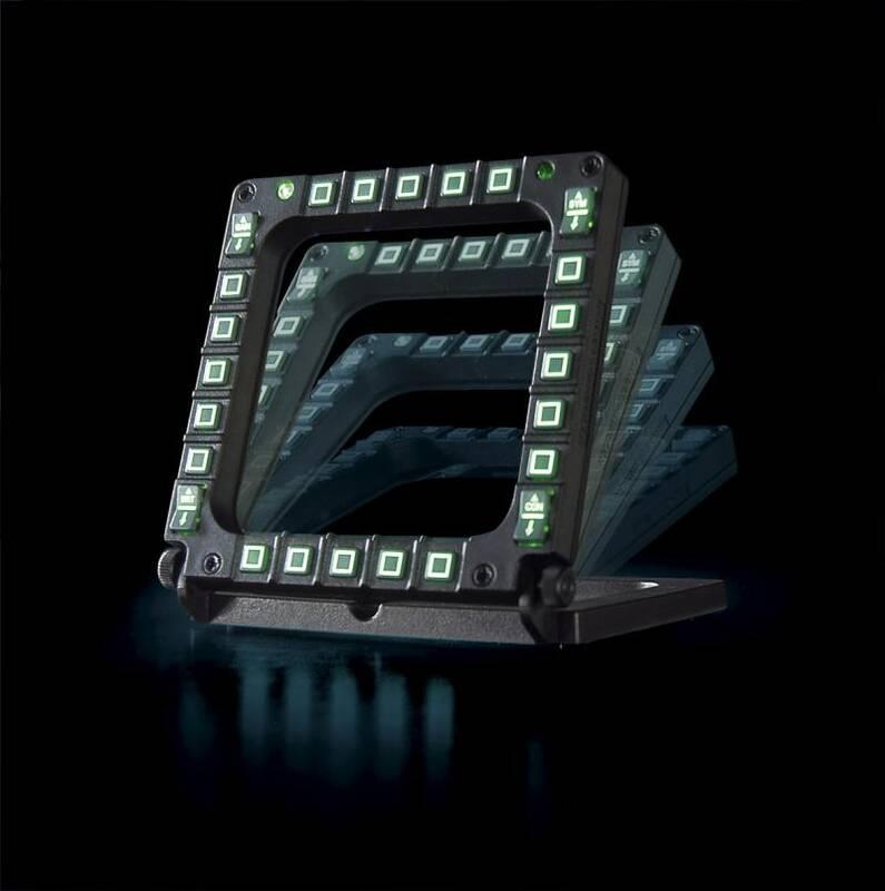 Thrustmaster navigační panely MFD Cougar Pack - replika US Air Force F-16 MFD