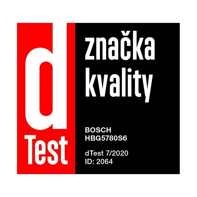 Trouba Bosch Serie 6 HBG5780S6 nerez