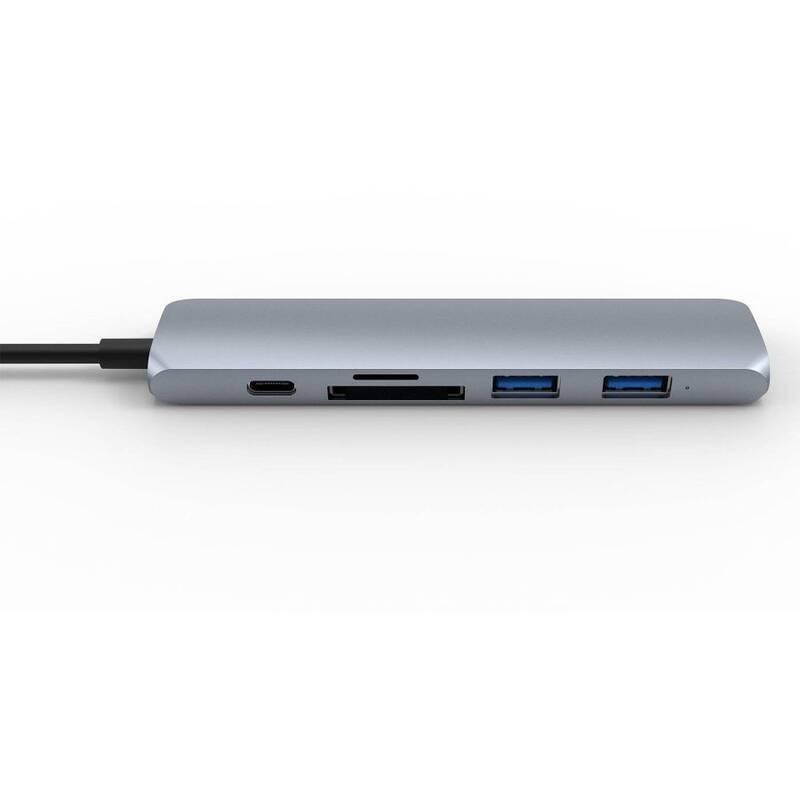 USB Hub HyperDrive BAR 6 v 1 USB-C Hub pro iPad Pro, MacBook Pro Air stříbrný