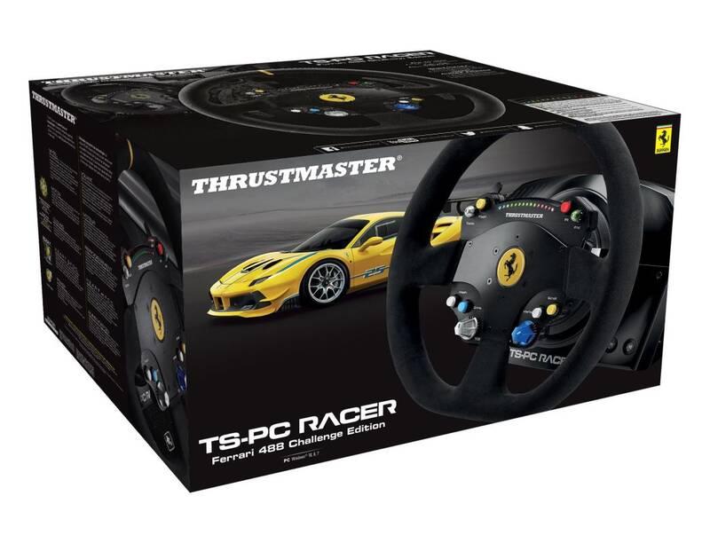 Volant Thrustmaster TS-PC Racer Ferrari 488 Challenge Edition pro PC, Volant, Thrustmaster, TS-PC, Racer, Ferrari, 488, Challenge, Edition, pro, PC