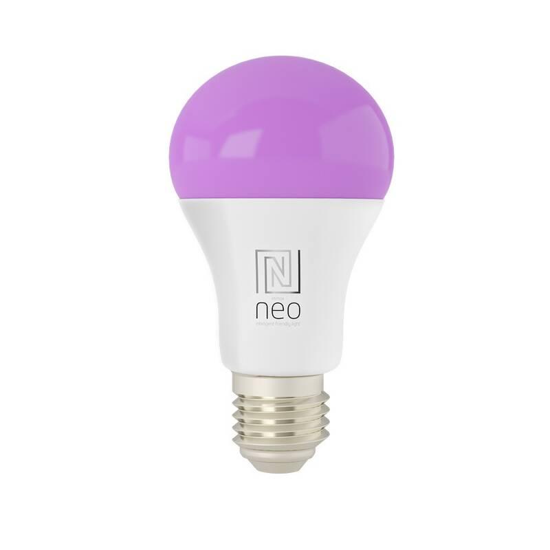 Žárovka LED IMMAX NEO LITE Smart LED E27 9W RGB CCT barevná a bílá, stmívatelná, WiFi, Žárovka, LED, IMMAX, NEO, LITE, Smart, LED, E27, 9W, RGB, CCT, barevná, a, bílá, stmívatelná, WiFi