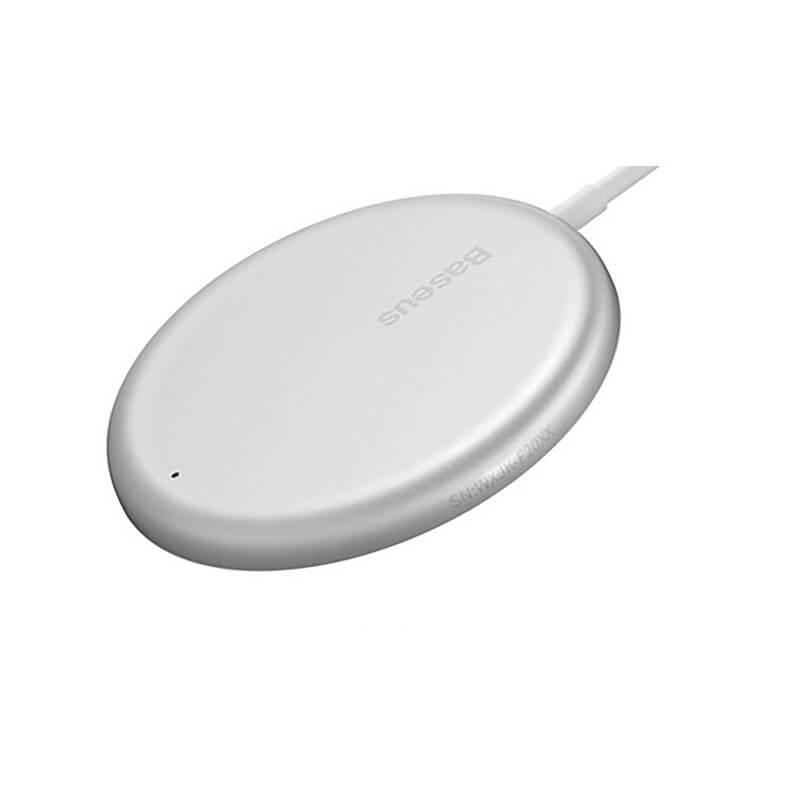 Bezdrátová nabíječka Baseus Simple Mini Magnetic Magsafe pro iPhone 12 Series bílá
