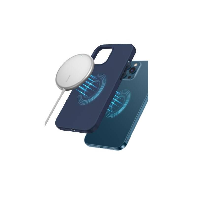 Bezdrátová nabíječka Baseus Simple Mini Magnetic Magsafe pro iPhone 12 Series bílá, Bezdrátová, nabíječka, Baseus, Simple, Mini, Magnetic, Magsafe, pro, iPhone, 12, Series, bílá
