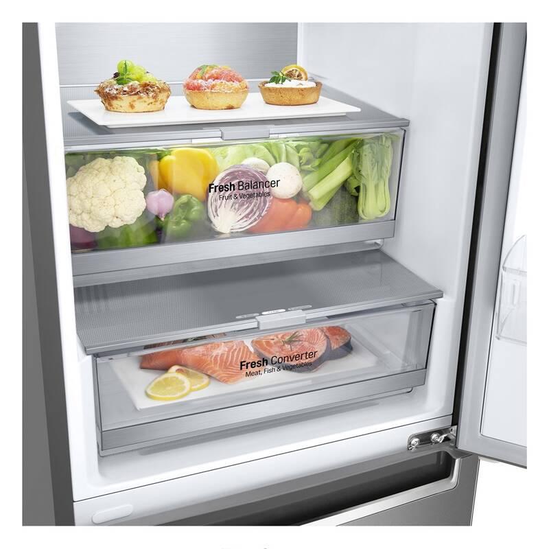 Chladnička s mrazničkou LG GBB72SAUCN