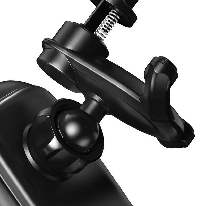 Držák na mobil Baseus Wireless Rock-Solid 10W stříbrný