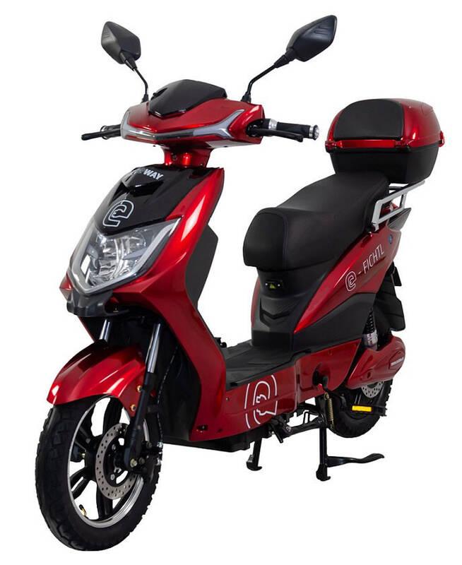 Elektrická motorka RACCEWAY RACCEWAY E-FICHTL červená barva, Elektrická, motorka, RACCEWAY, RACCEWAY, E-FICHTL, červená, barva