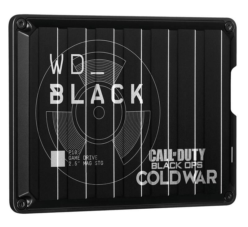 Externí pevný disk 2,5" Western Digital Black P10 Game Drive 2TB Cold War černý