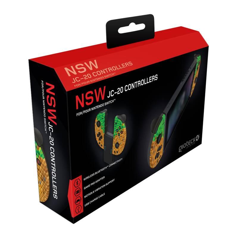 Gamepad Gioteck JC-20 pro Nintendo Switch - Cubes