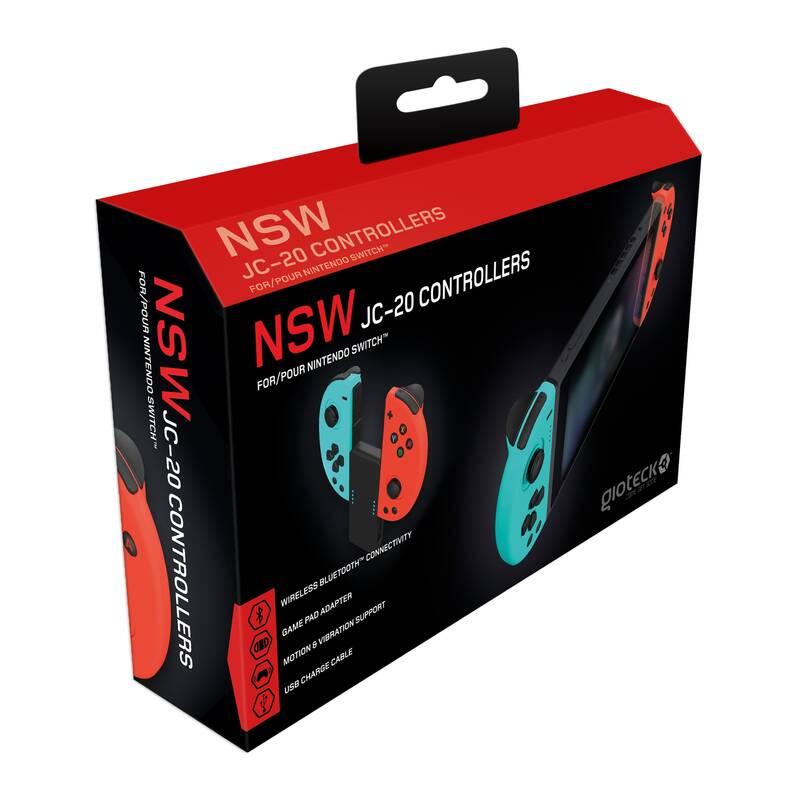 Gamepad Gioteck JC-20 pro Nintendo Switch - Neon