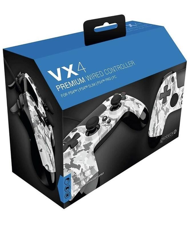 Gamepad Gioteck VX-4 pro PS4, PC - camo