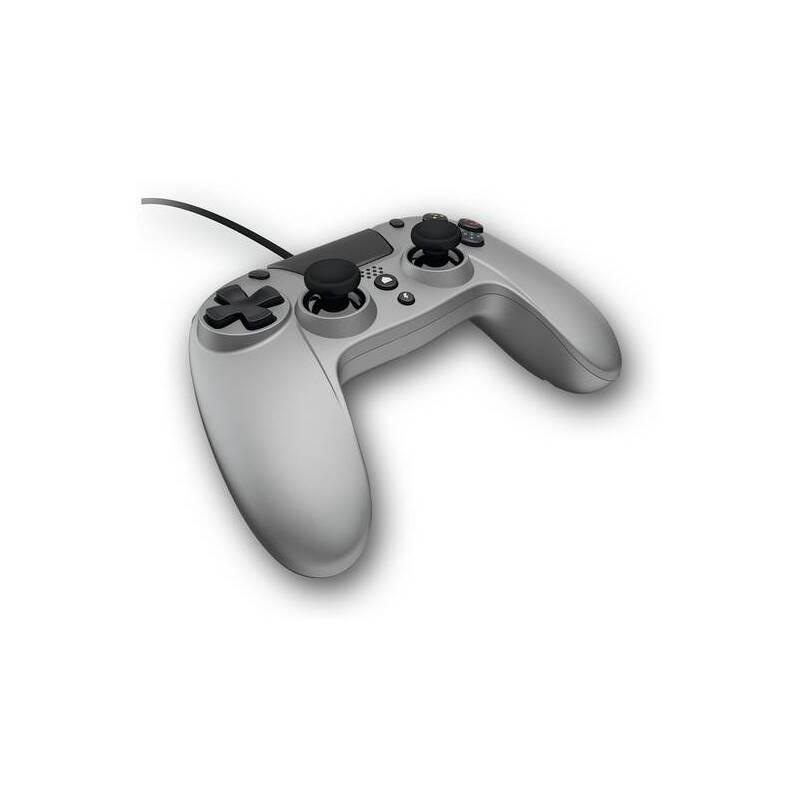 Gamepad Gioteck VX-4 pro PS4, PC šedý
