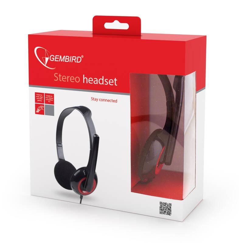 Headset Gembird MHS-002 černý