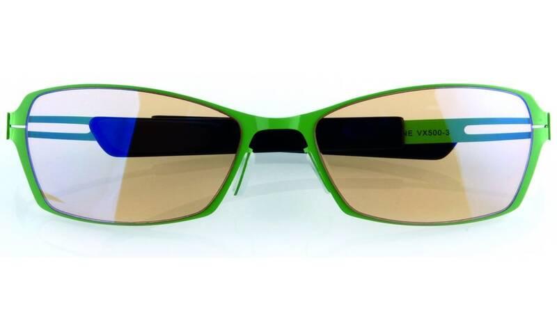 Herní brýle Arozzi VISIONE VX-500, jantarová skla černé zelené, Herní, brýle, Arozzi, VISIONE, VX-500, jantarová, skla, černé, zelené