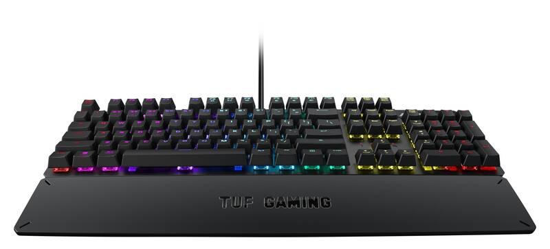 Klávesnice Asus TUF Gaming K3, CZ SK černá, Klávesnice, Asus, TUF, Gaming, K3, CZ, SK, černá