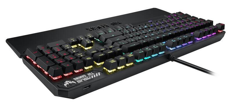 Klávesnice Asus TUF Gaming K3, CZ SK černá