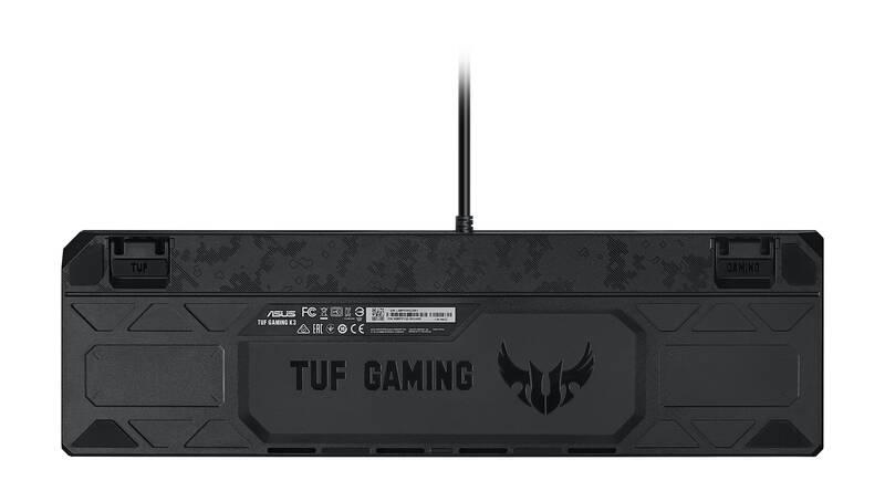 Klávesnice Asus TUF Gaming K3, CZ SK černá