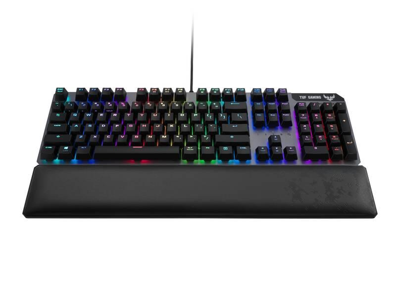 Klávesnice Asus TUF Gaming K7, US šedá, Klávesnice, Asus, TUF, Gaming, K7, US, šedá