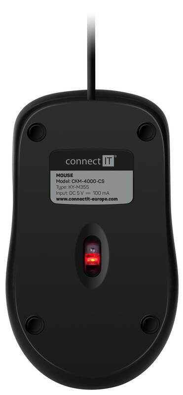 Klávesnice s myší Connect IT Combo CKM-4000-CS, CZ SK černá