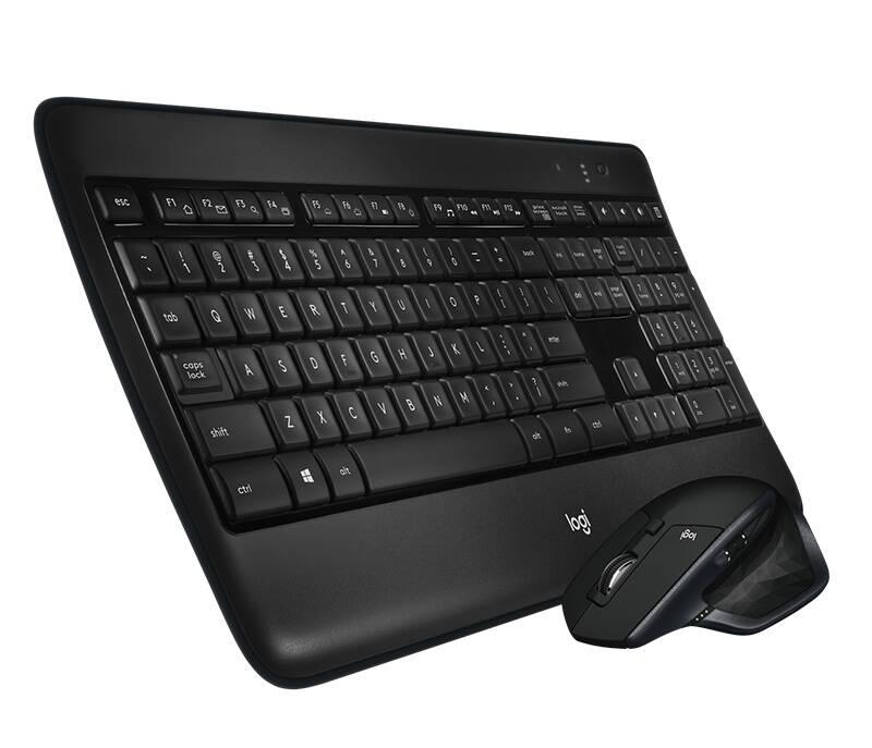 Klávesnice s myší Logitech MX900 Performance Combo, UK černá