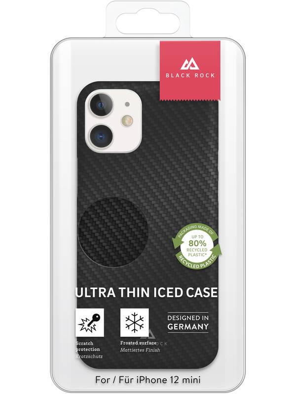 Kryt na mobil Black Rock Ultra Thin Iced Flex na Apple iPhone 12 mini černý