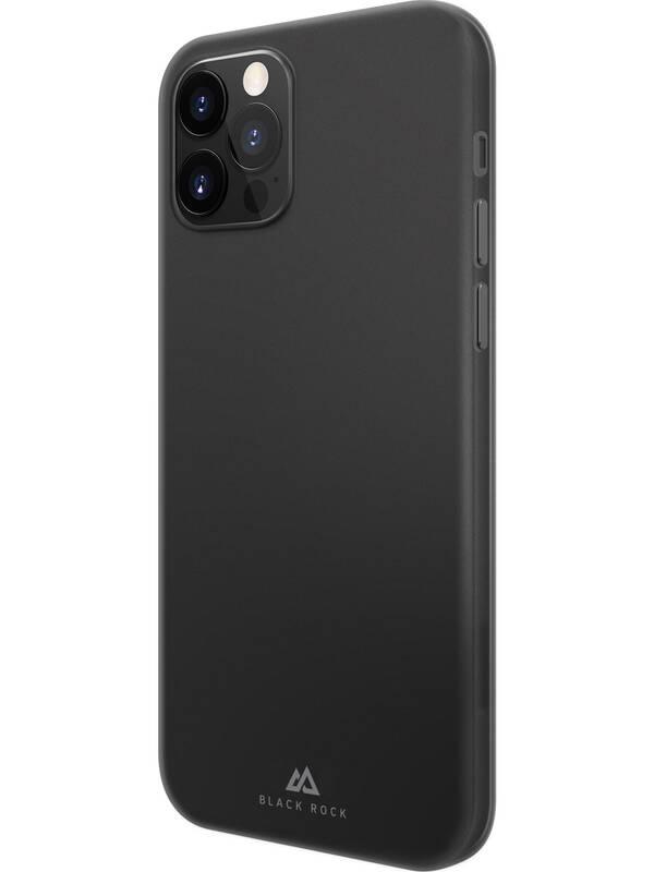 Kryt na mobil Black Rock Ultra Thin Iced na Apple iPhone 12 12 Pro černý