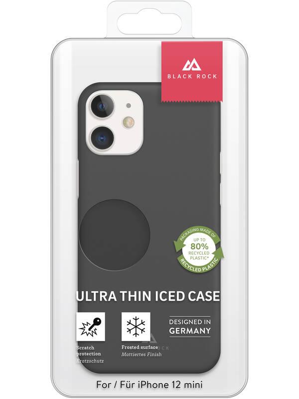 Kryt na mobil Black Rock Ultra Thin Iced na Apple iPhone 12 mini černý