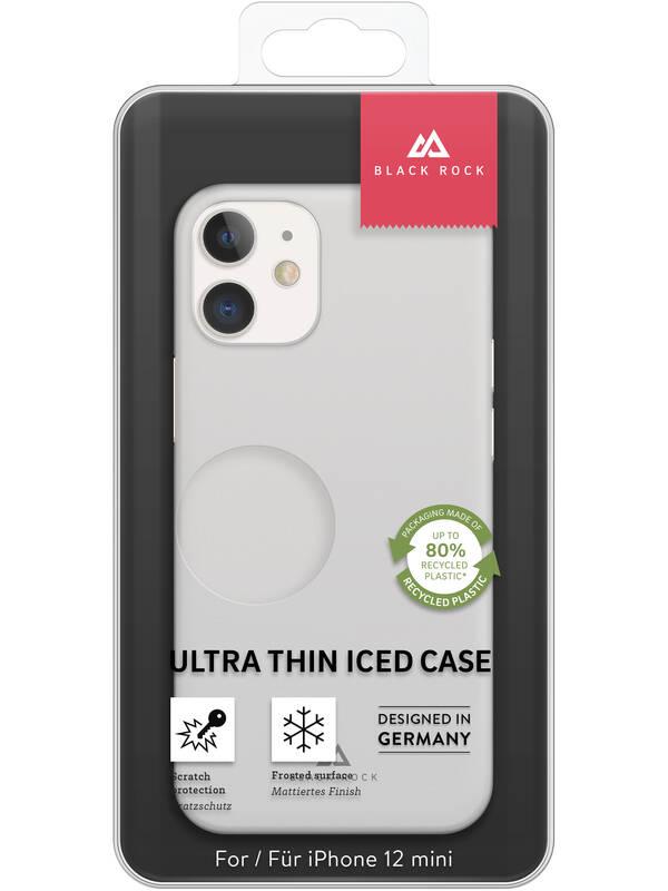 Kryt na mobil Black Rock Ultra Thin Iced na Apple iPhone 12 mini průhledný