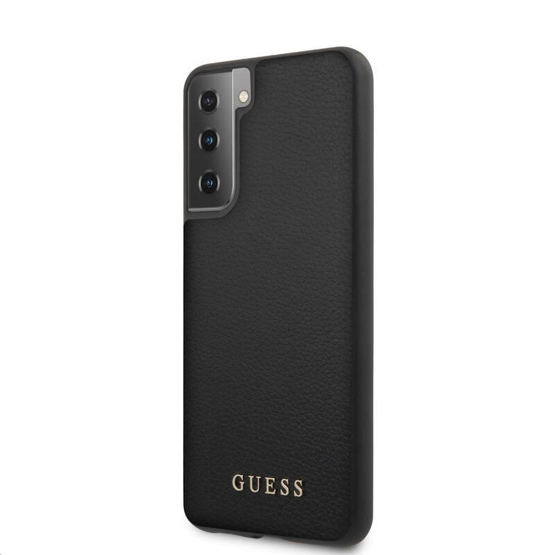 Kryt na mobil Guess Iridescent na Samsung Galaxy S21 5G černý
