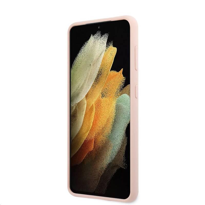 Kryt na mobil Karl Lagerfeld Iconic Full Body na Samsung Galaxy S21 5G růžový