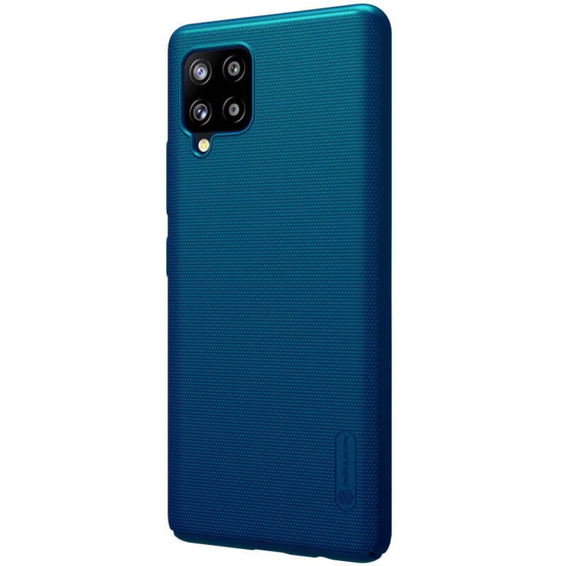 Kryt na mobil Nillkin Super Frosted na Samsung Galaxy A42 modrý