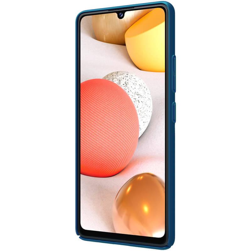 Kryt na mobil Nillkin Super Frosted na Samsung Galaxy A42 modrý