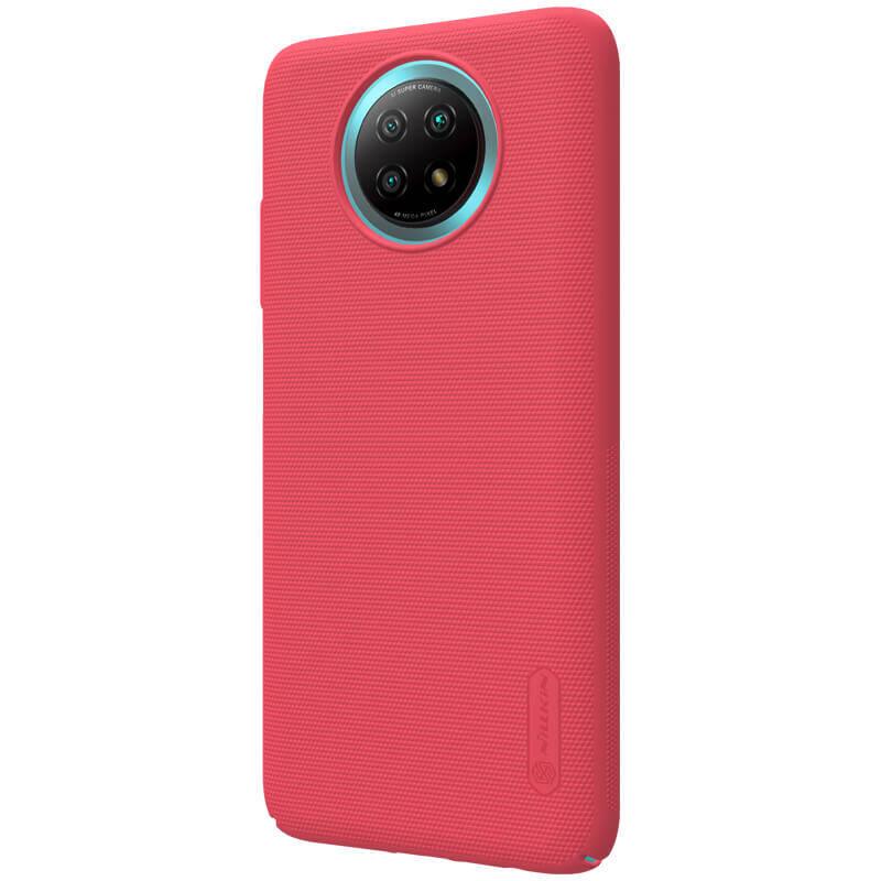 Kryt na mobil Nillkin Super Frosted na Xiaomi Redmi Note 9T červený