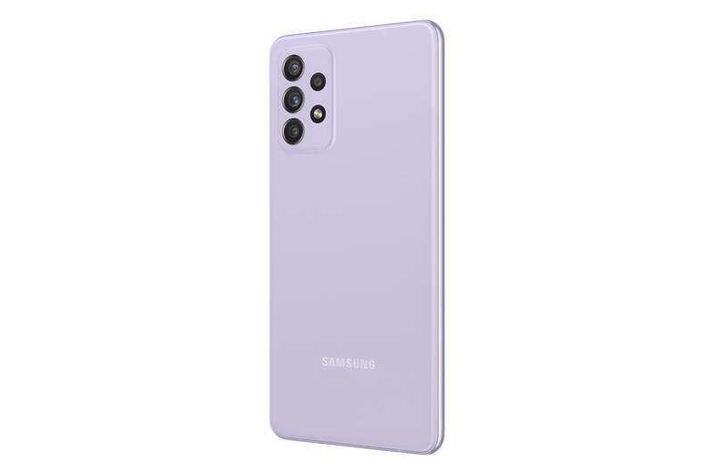 Mobilní telefon Samsung Galaxy A72 fialový