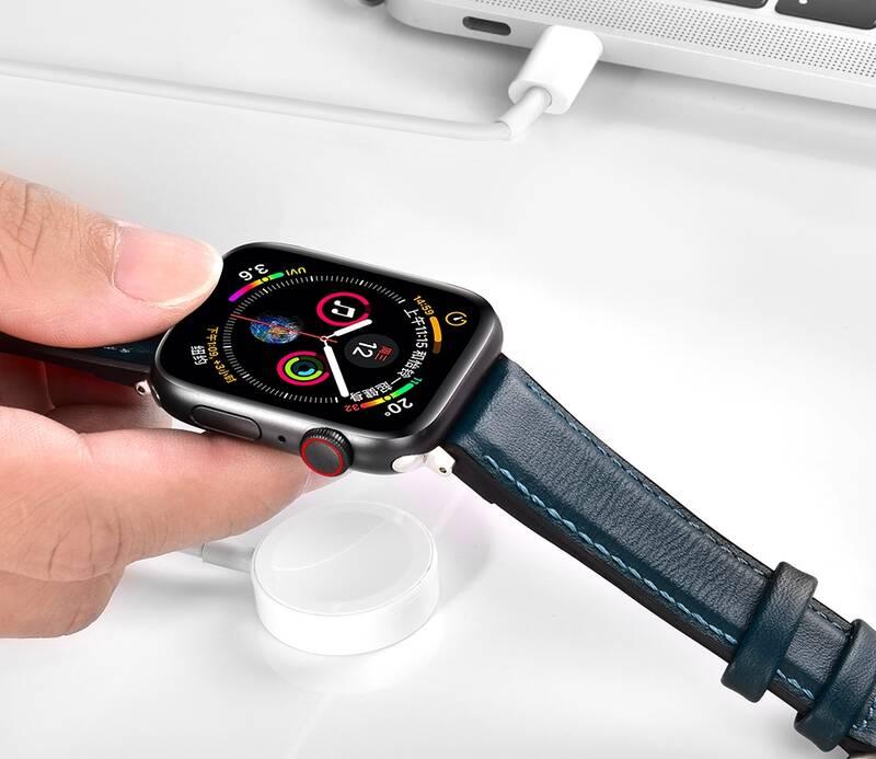 Nabíječka COTEetCI pro Apple Watch, magnetická, USB-C, 1m bílá