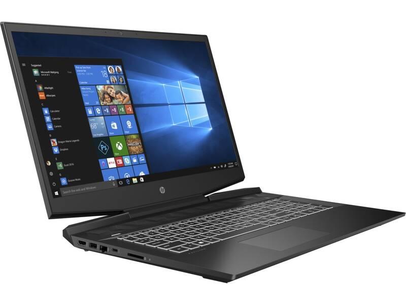 Notebook HP Pavilion Gaming 17-cd1022nc černý
