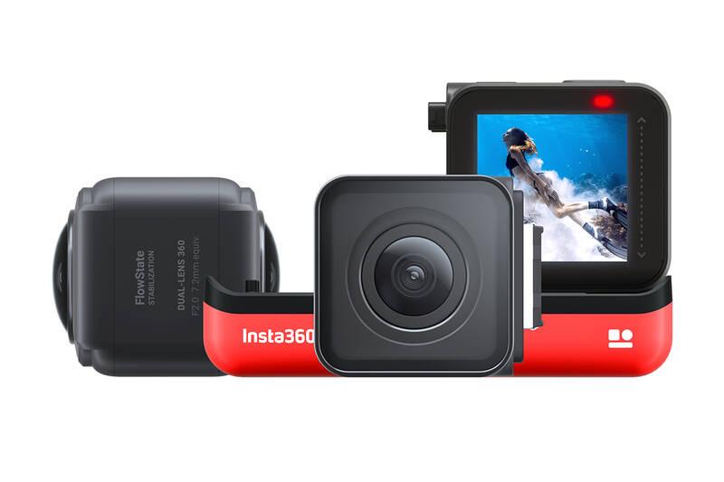 Outdoorová kamera Insta360 ONE R SD karta 32GB černá červená, Outdoorová, kamera, Insta360, ONE, R, SD, karta, 32GB, černá, červená