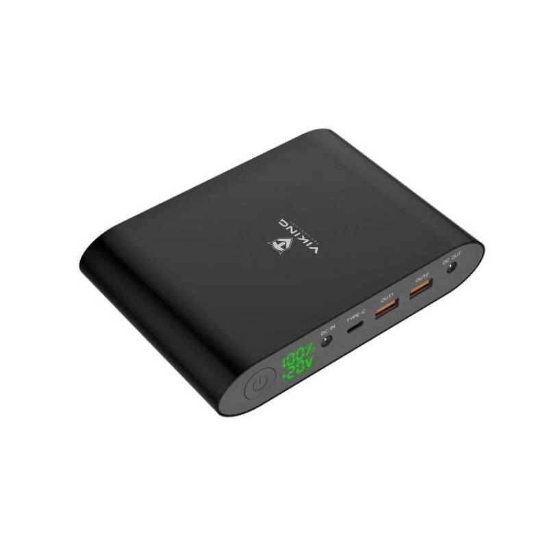 Powerbank Viking Smartech III QC 3.0 25 000mAh černá