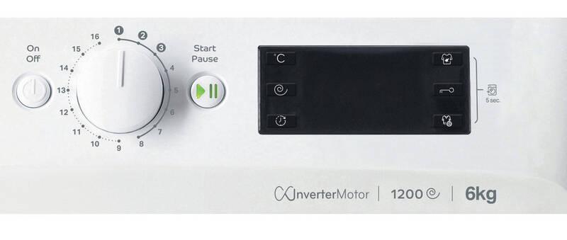 Pračka Indesit MTWE 61283 WK EE bílá