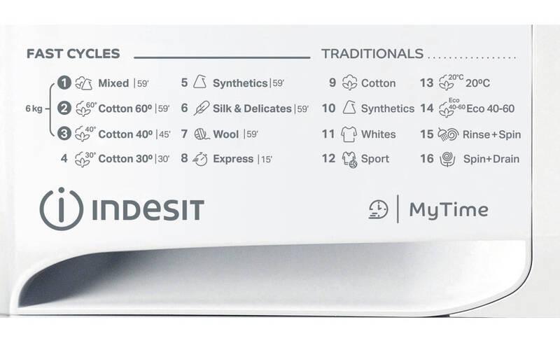 Pračka Indesit MTWE 61283 WK EE bílá