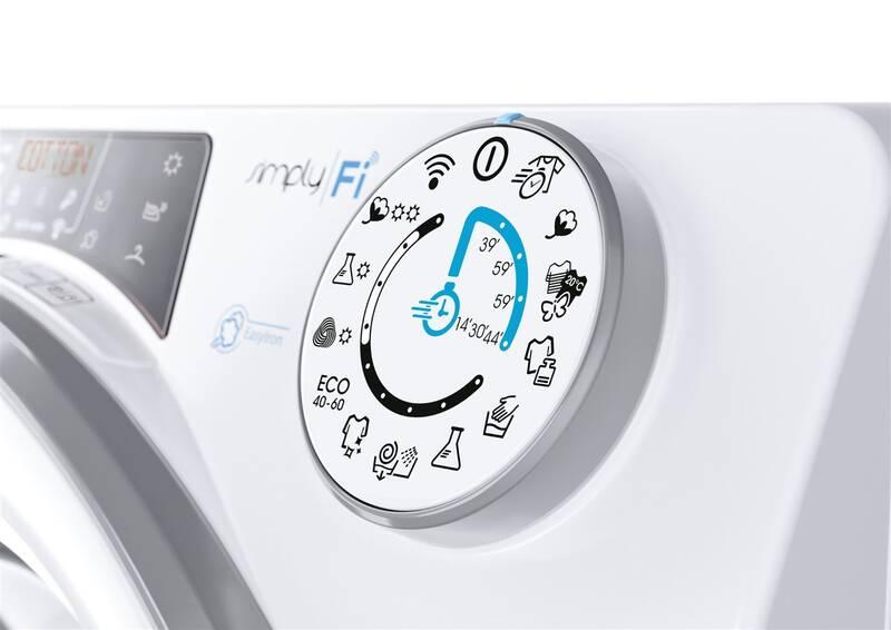 Pračka se sušičkou Candy RapidÓ ROW4856DWMCE 1-S bílá barva