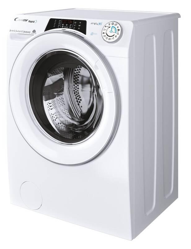 Pračka se sušičkou Candy RapidÓ ROW4856DWMCE 1-S bílá barva